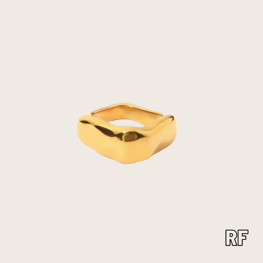 "Walking red flag" ring